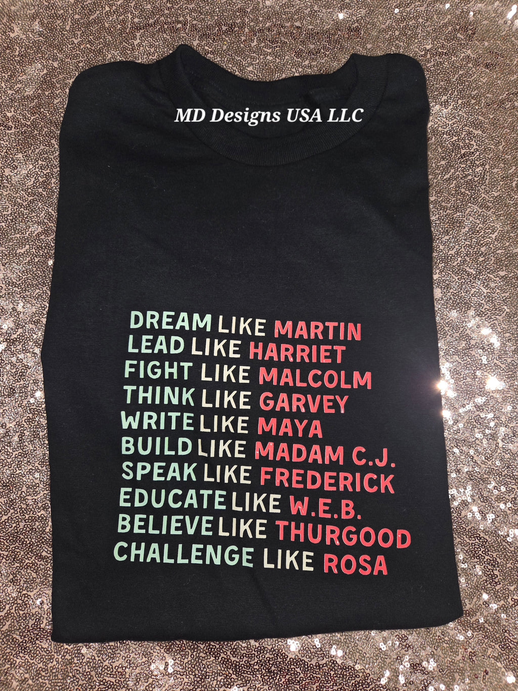 Black Crewneck Dream Like.... T-Shirt