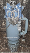Blue Diamond Fringe CiCi Accessory Set