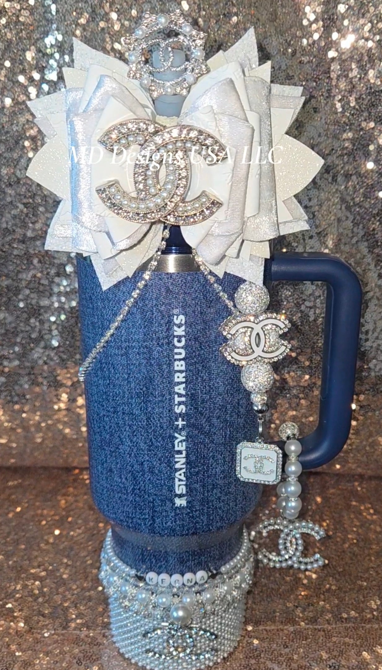 Denim, Diamonds, and Pearls CiCi Accessory Set