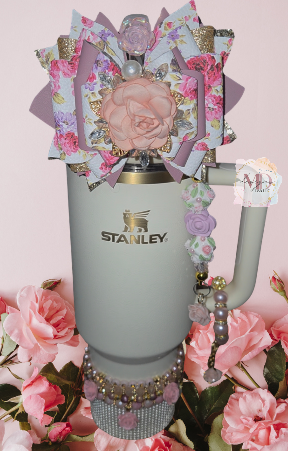 Flowers and Pearls Accessory Set