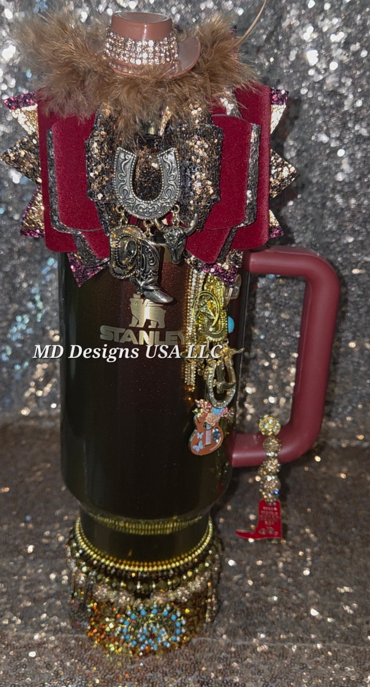 Country Gold Cowgirl Accessory Set