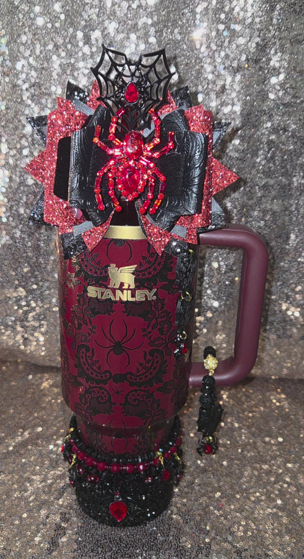 Red Bordeaux Noir Widow