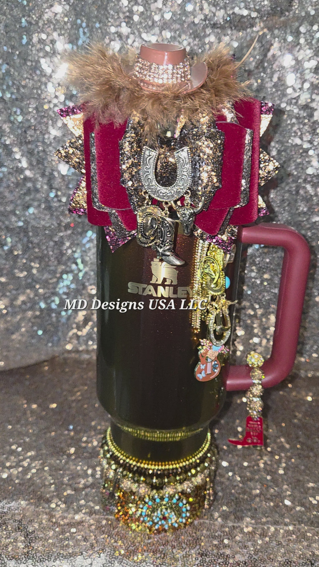 Country Gold Cowgirl Accessory Set