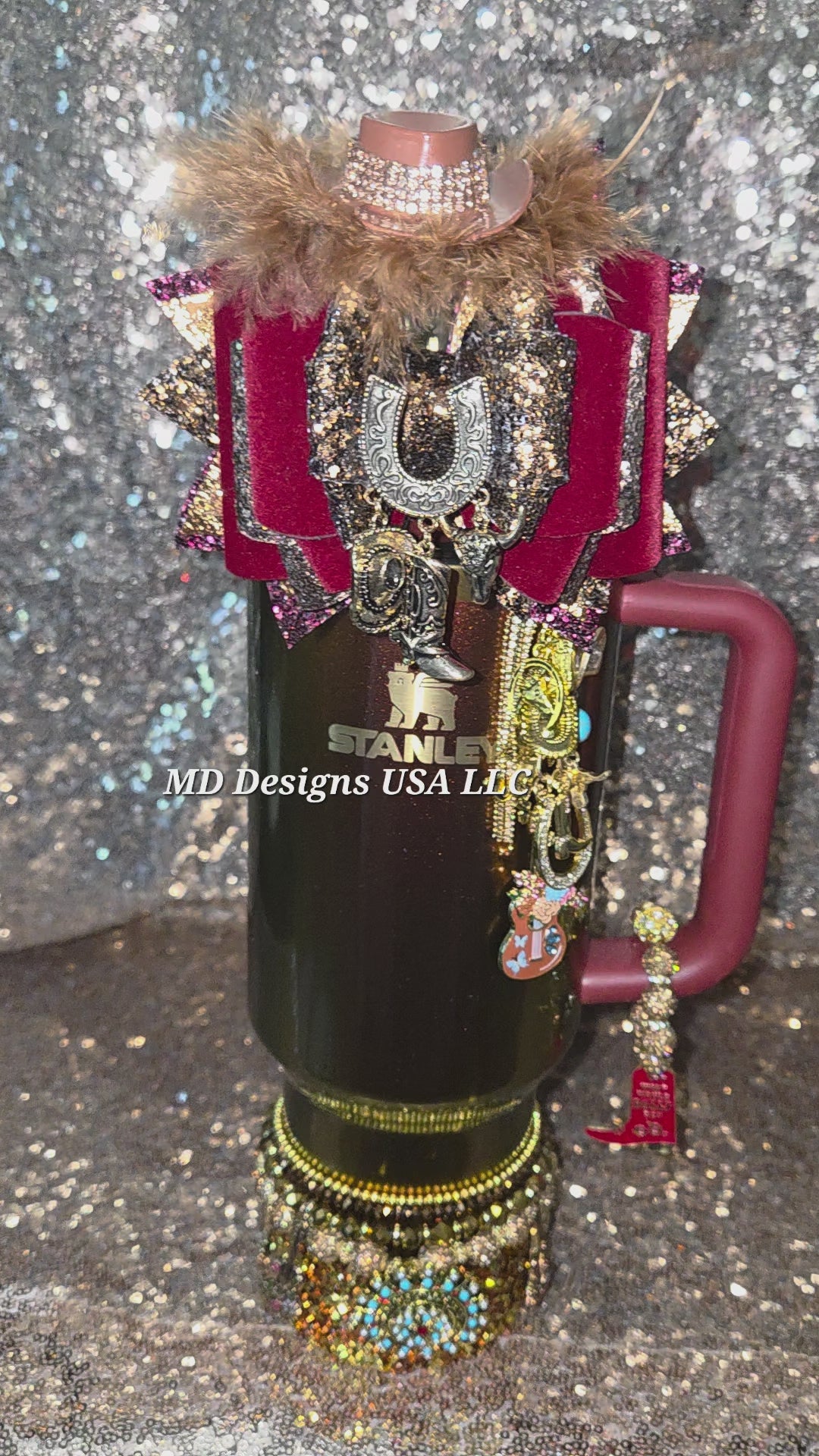 Country Gold Cowgirl Accessory Set