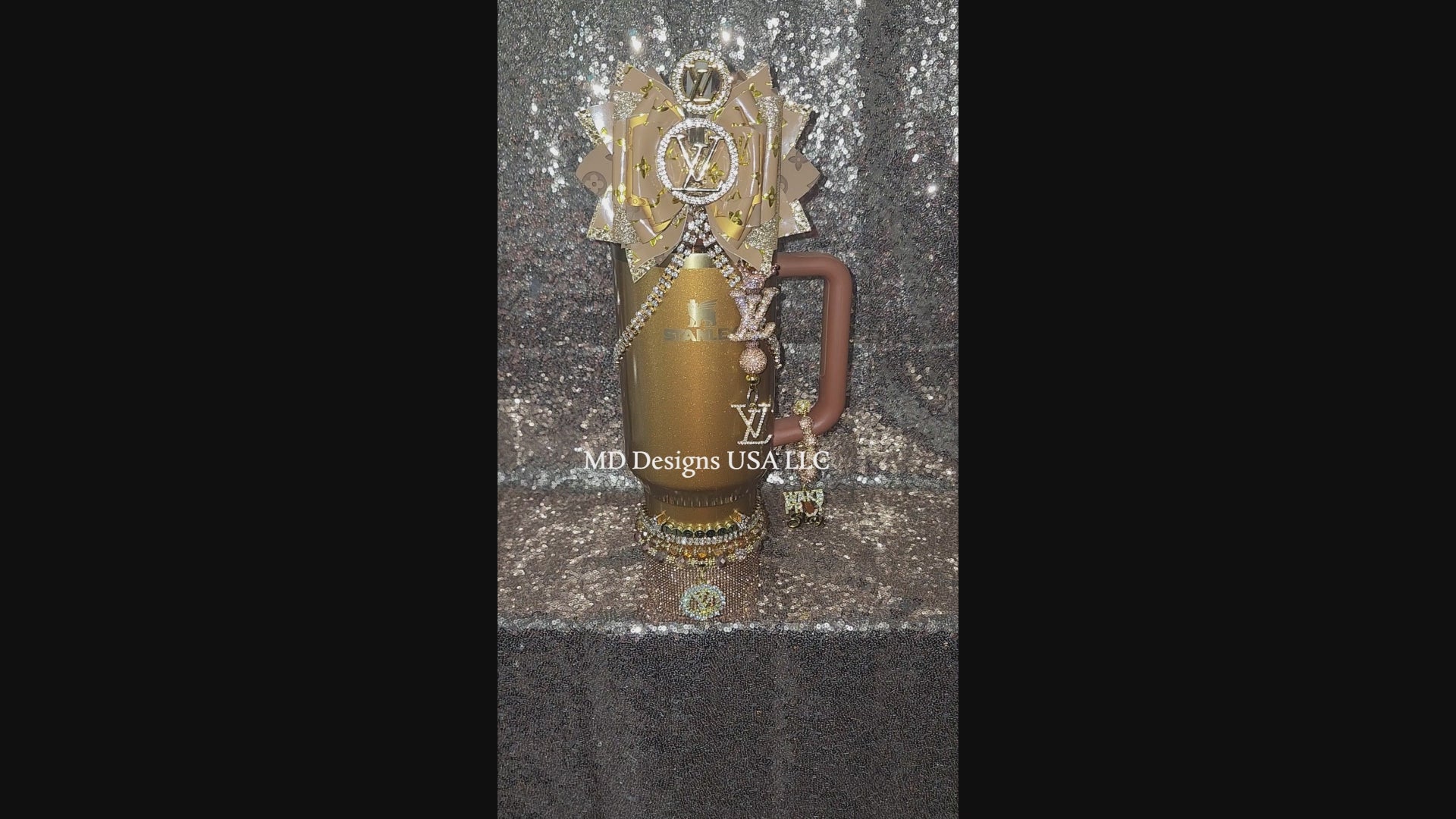 Caramel Gold El Vee Accessory Set