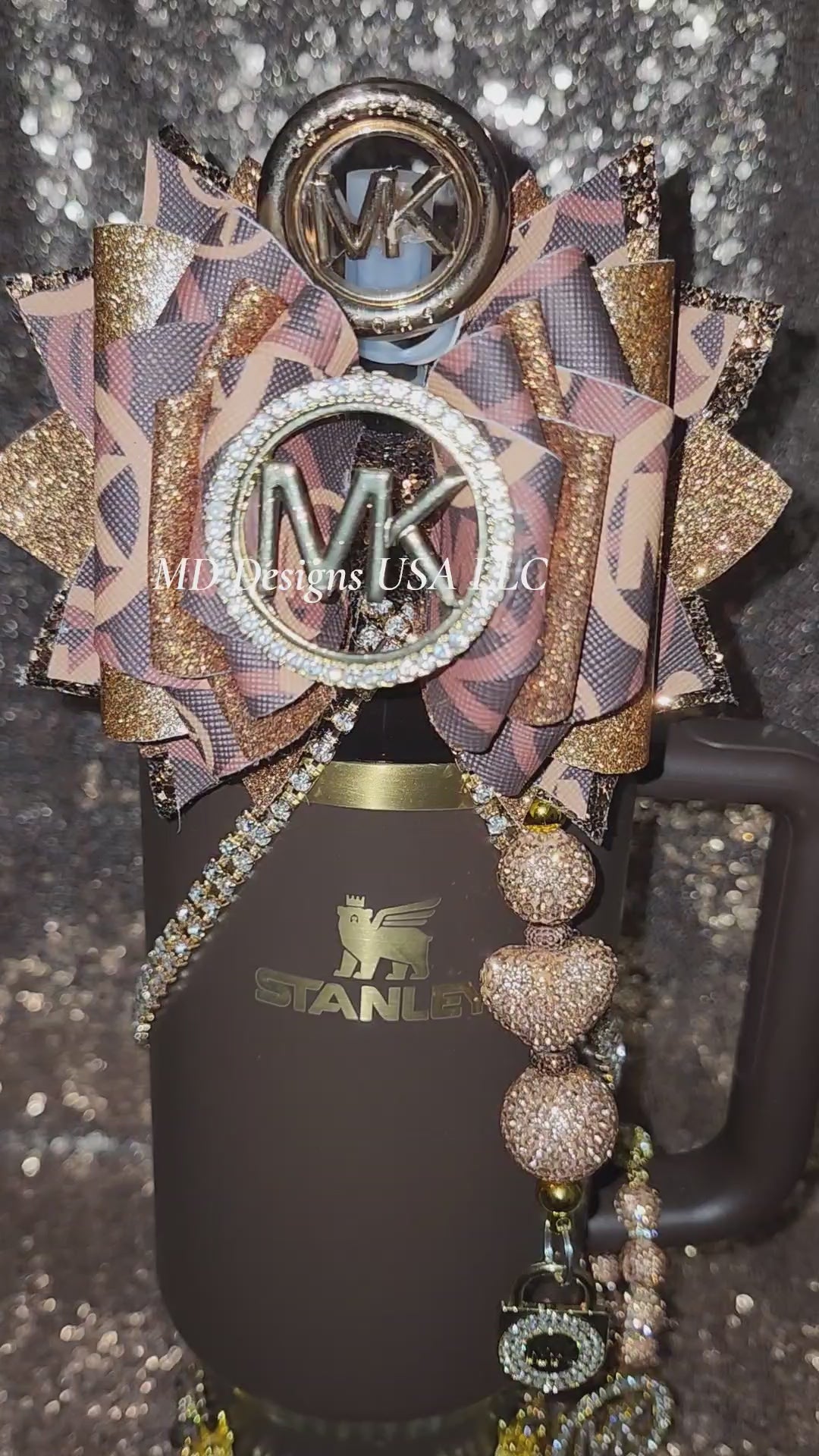 Golden Chocolate MK Accessory Set