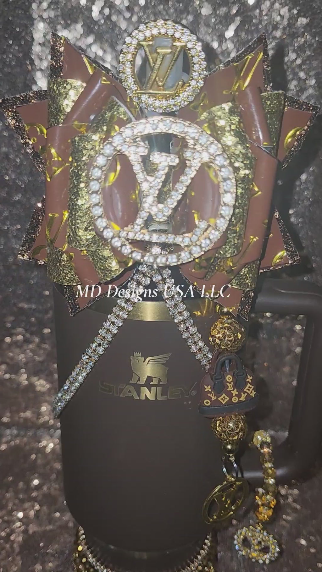 Chocolate Gold El Vee Accessory Set