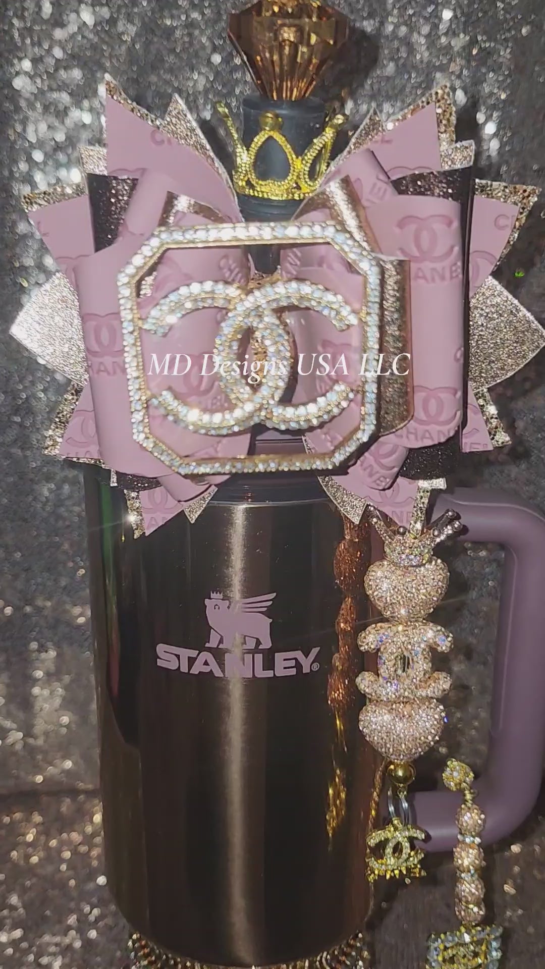 Polished Rosegold CiCi Accessory Set